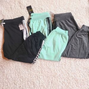 Coco Limon cropped joggers| Size M| Nwt